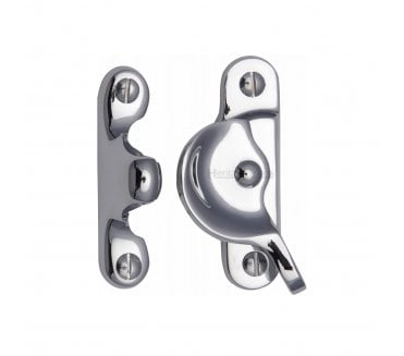 Heritage Brass V2060 Fitch Sash Fastener - Polished Chrome