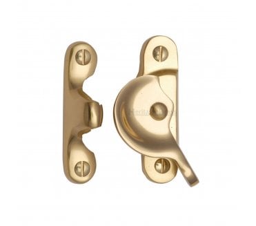 Heritage Brass V2060-ULB Fitch Pattern Sash Fastener - Unlacquered Brass
