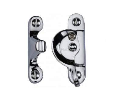 Heritage Brass V2060L Fitch Sash Fastener (Lockable) - Polished Chrome