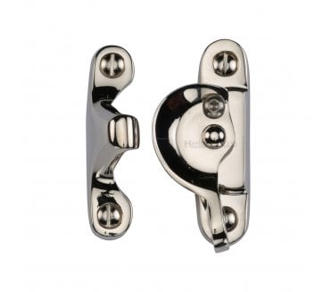 Heritage Brass V2060L Fitch Sash Fastener (Lockable) - Polished Nickel