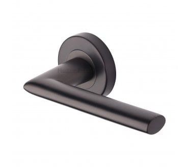 Heritage Brass V2355 Admiralty Lever on Rose - Matt Bronze