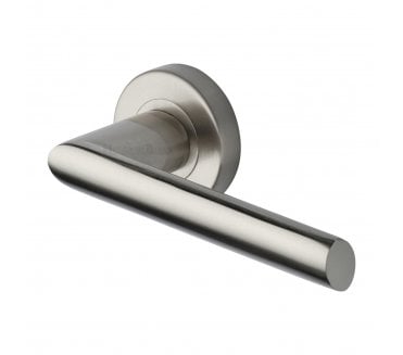 Heritage Brass V3262 Mercury Lever on Rose - Satin Nickel