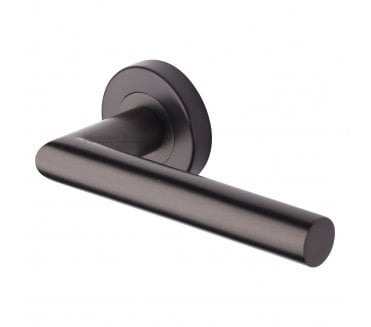 Heritage Brass V3840 Athena Lever on Rose - Matt Bronze