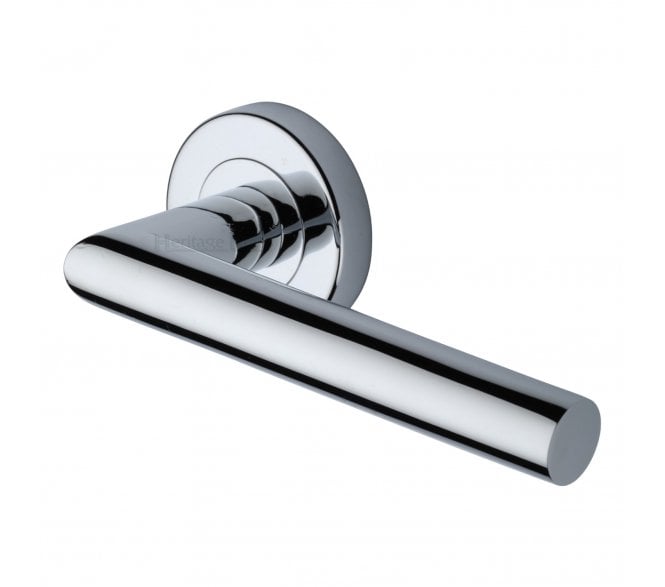 Heritage Brass V3840 Athena Lever on Rose - Polished Chrome