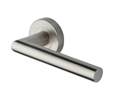 Heritage Brass V3840 Athena Lever on Rose - Satin Nickel