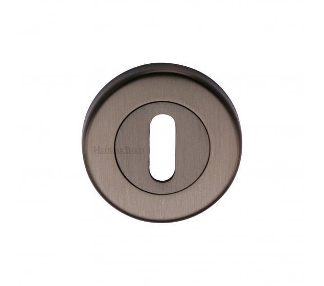 Heritage Brass V4000 Keyhole Escutcheon - Matt Bronze