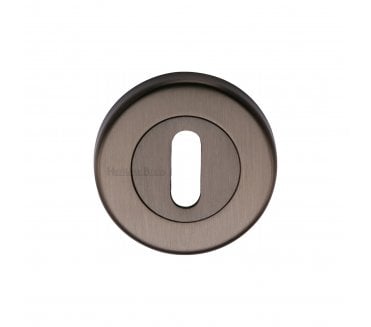 Heritage Brass V4000 Keyhole Escutcheon - Matt Bronze