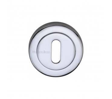 Heritage Brass V4000 Keyhole Escutcheon - Polished Chrome