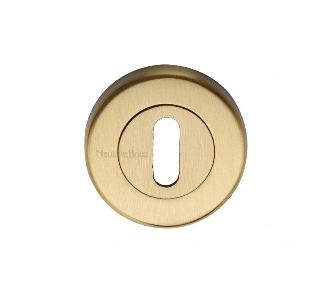 Heritage Brass V4000 Keyhole Escutcheon - Satin Brass