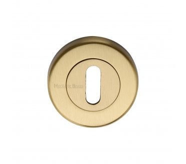 Heritage Brass V4000 Keyhole Escutcheon - Satin Brass