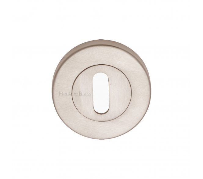 Heritage Brass V4000 Keyhole Escutcheon - Satin Nickel
