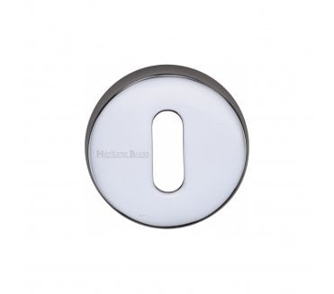 Heritage Brass V4007 Key Escutcheon 46mm - Polished Chrome