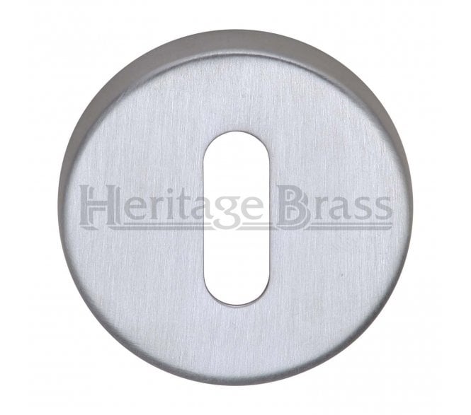 Heritage Brass V4007 Key Escutcheon 46mm - Satin Chrome