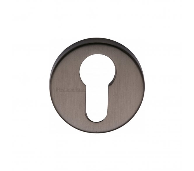 Heritage Brass V4008 Euro Profile Escutcheon 46mm - Matt Bronze