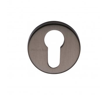 Heritage Brass V4008 Euro Profile Escutcheon 46mm - Matt Bronze