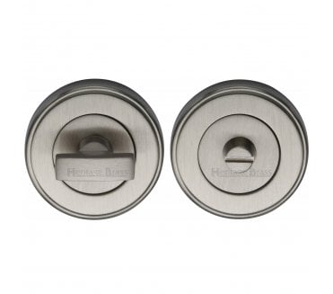 Heritage Brass V4040 Bath Turn & Release 50mm - Satin Nickel