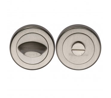 Heritage Brass V4043 Contemporary Bathroom Turn & Release 53mm - Satin Nickel