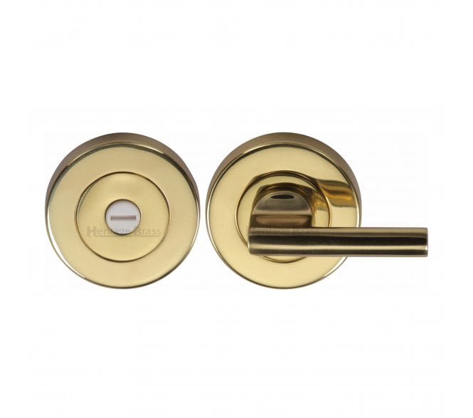 Heritage Brass V4044 Ergonomic Bath Turn & Release 53mm -  Polished Brass