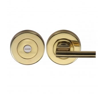 Heritage Brass V4044 Ergonomic Bath Turn & Release 53mm -  Polished Brass