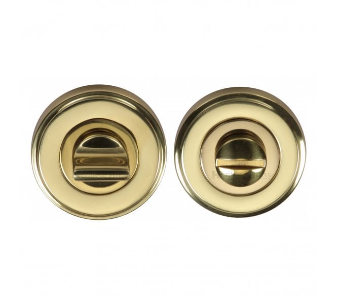 Heritage Brass V4045 Bath Turn & Release 48mm - Polished Brass