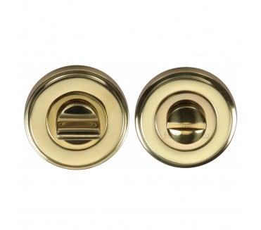 Heritage Brass V4045 Bath Turn & Release 48mm - Polished Brass