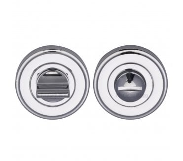 Heritage Brass V4045 Bath Turn & Release 48mm - Polished Chrome