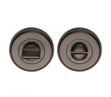 Heritage Brass V4045 Bath Turn & Release 50mm - Matt Bronze
