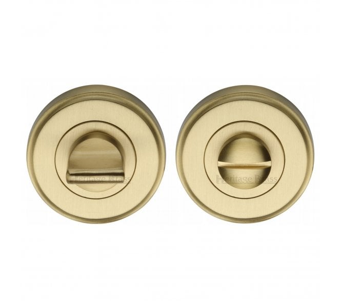 Heritage Brass V4045 Bath Turn & Release 50mm - Satin Brass