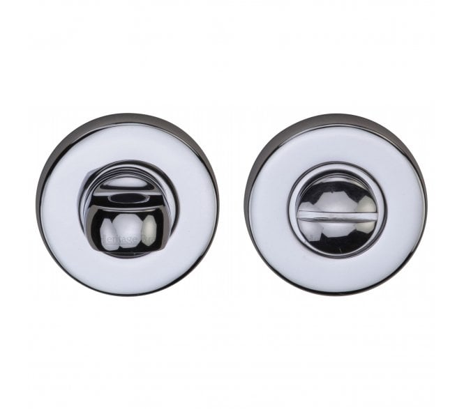 Heritage Brass V4049 Contemporary Bath & Release 46mm - Polished Chrome