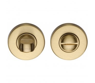 Heritage Brass V4049 Contemporary Bath & Release 46mm - Satin Brass