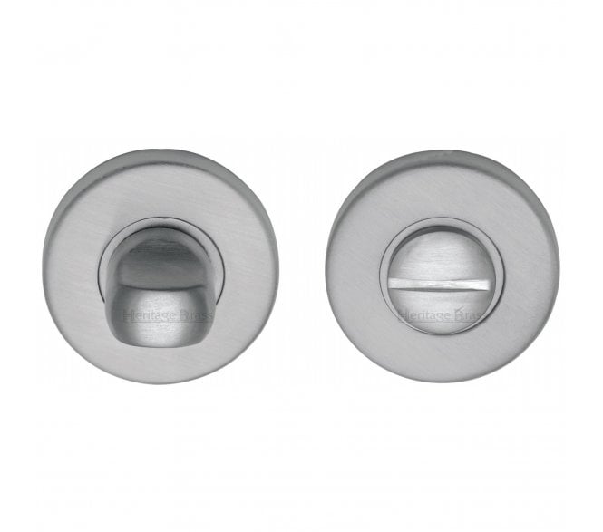 Heritage Brass V4049 Contemporary Bath & Release 46mm - Satin Chrome