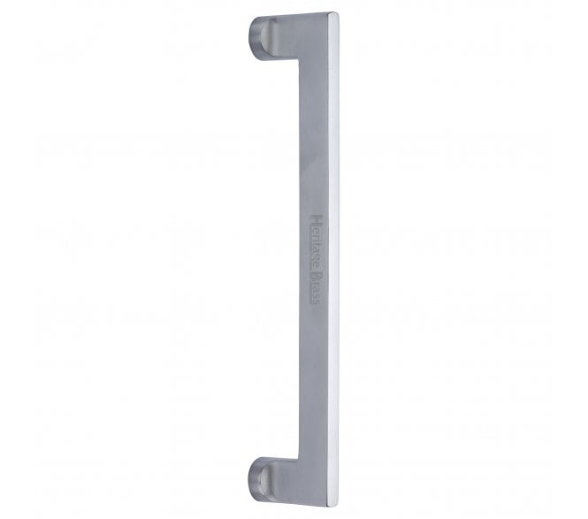 Heritage Brass V4150 Apollo Pull Handle 305mm - Satin Chrome