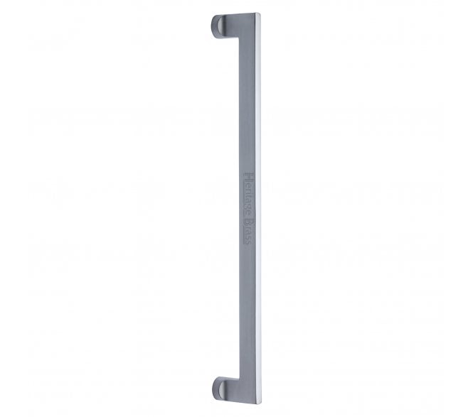 Heritage Brass V4150 Apollo Pull Handle 457mm - Satin Chrome