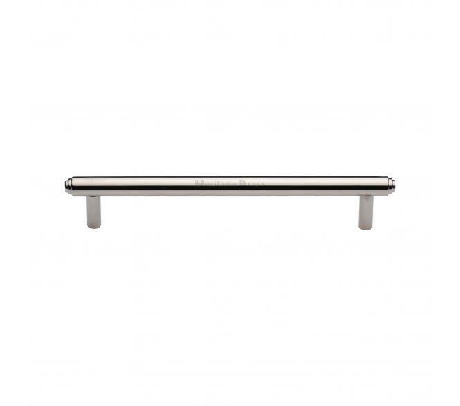 Heritage Brass V4410 Stepped T-Bar Cabinet Pull Handles - Polished Nickel
