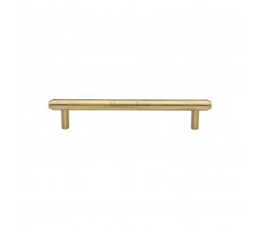 Heritage Brass V4410 Stepped T-Bar Cabinet Pull Handles - Satin Brass