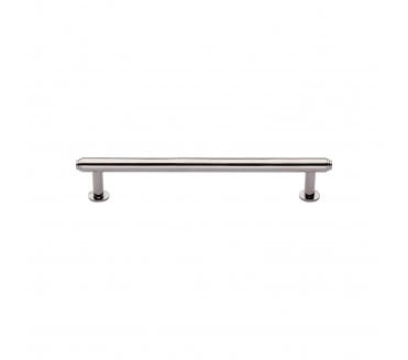 Heritage Brass V4411 Stepped T-Bar Cabinet Pull Handles W/ Circular Roses - Polished Nickel