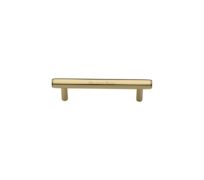 Heritage Brass V4422 Hexagon T-Bar Cabinet Pull Handles - Polished Brass