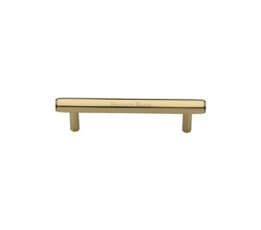 Heritage Brass V4422 Hexagon T-Bar Cabinet Pull Handles - Polished Brass