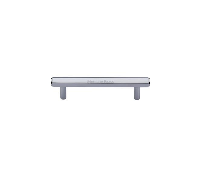 Heritage Brass V4422 Hexagon T-Bar Cabinet Pull Handles - Polished Chrome