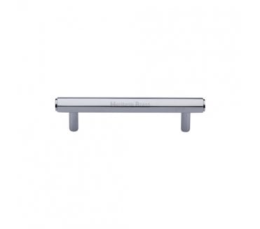 Heritage Brass V4422 Hexagon T-Bar Cabinet Pull Handles - Polished Chrome
