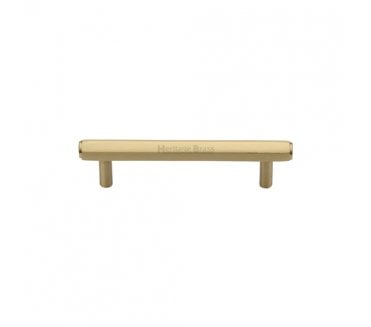 Heritage Brass V4422 Hexagon T-Bar Cabinet Pull Handles - Satin Brass