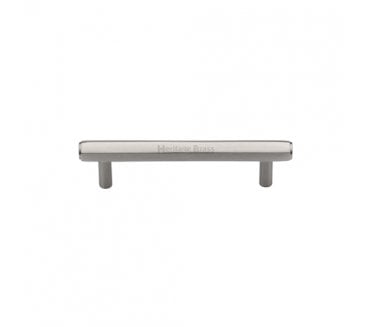 Heritage Brass V4422 Hexagon T-Bar Cabinet Pull Handles - Satin Nickel
