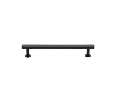 Heritage Brass V4423 Hexagon T-Bar Cabinet Pull Handles W/ Circular Roses - Matt Bronze