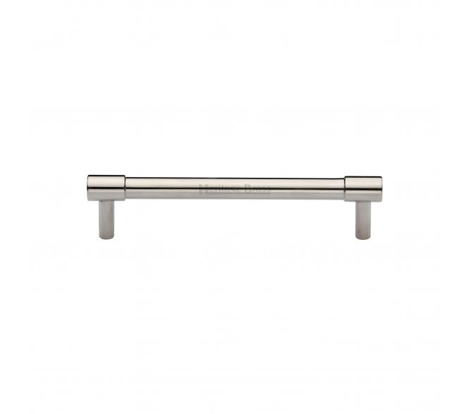 Heritage Brass V4434 Phoenix T-Bar Cabinet Pull Handles - Polished Nickel.