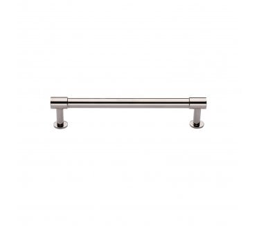 Heritage Brass V4435 Phoenix T-Bar Cabinet Pull Handles W/ Circular Roses - Polished Nickel