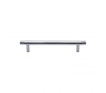 Heritage Brass V4446 Contour T-Bar Cabinet Pull Handles - Polished Chrome.