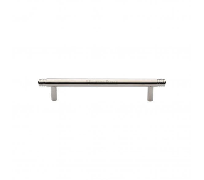 Heritage Brass V4446 Contour T-Bar Cabinet Pull Handles - Polished Nickel.