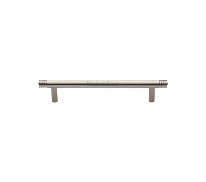 Heritage Brass V4446 Contour T-Bar Cabinet Pull Handles - Satin Nickel.