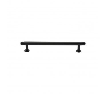 Heritage Brass V4447 Contour Cabinet Pull Handles On Rose - Matt Bronze