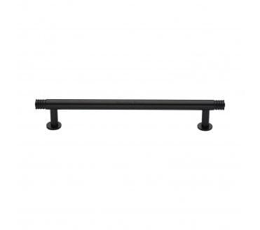 Heritage Brass V4447 Contour T-Bar Cabinet Pull Handles W/Circular Roses - Matt Bronze